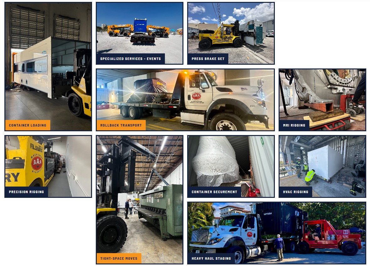AAA MACHINERY RIGGERS INC